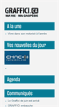 Mobile Screenshot of graffici.ca